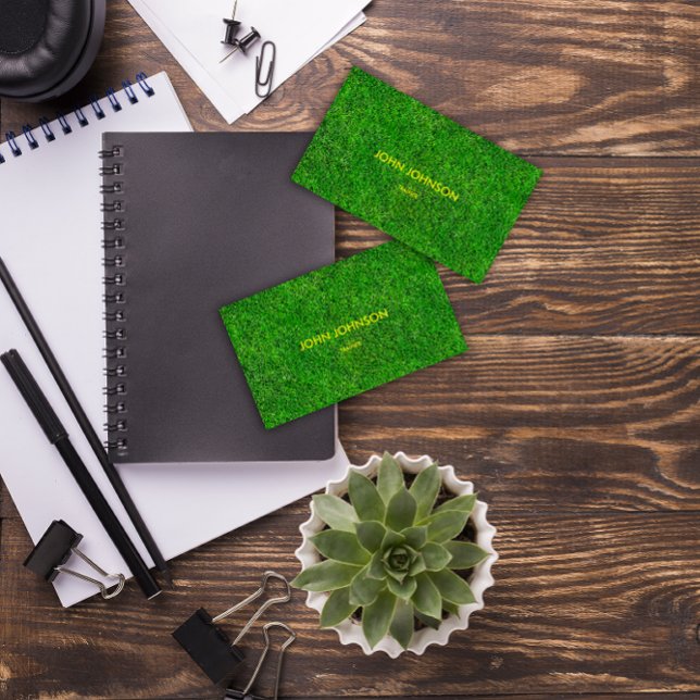 Minimalistic Modern Trainer Golf Business Card (Minimalistic Modern Trainer Golf Business Card )