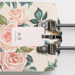 Minimalistic Monogram Initial & Name Pastel Pink Luggage Tag<br><div class="desc">Travel in style with our Personalised Pastel Pink Monogram Luggage Tag. Featuring a sophisticated pastel pink design with your custom initial and name, this elegant tag ensures your luggage stands out while keeping it secure. Made from durable materials, it’s perfect for frequent travelers and vacationers alike. Ideal as a thoughtful...</div>
