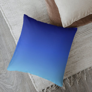 Minimalistic Ombre Midnight Serenade Cushion