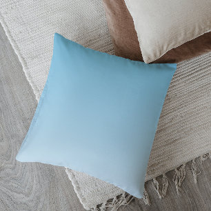 Minimalistic Ombré Ocean Breeze Cushion