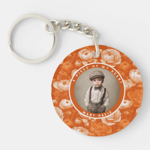 Minimalistic One Year Anniversary Gifts Custom Key Ring