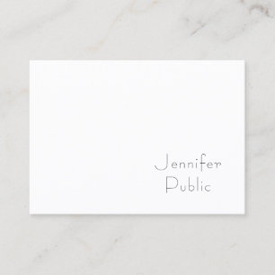 Minimalistic Professional Template Elegant Modern Business Card