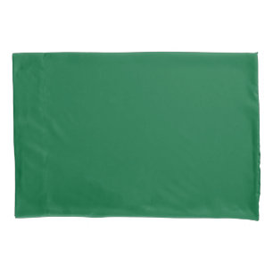 Minimalistic simple plain beautiful green colour pillowcase