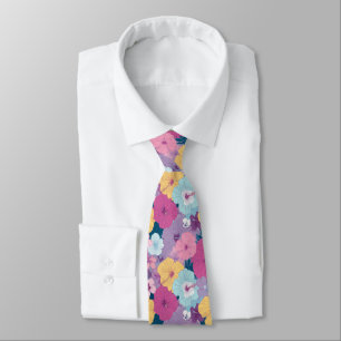 Minimalistic Valentine Gifts For Men Tropical Flor Tie
