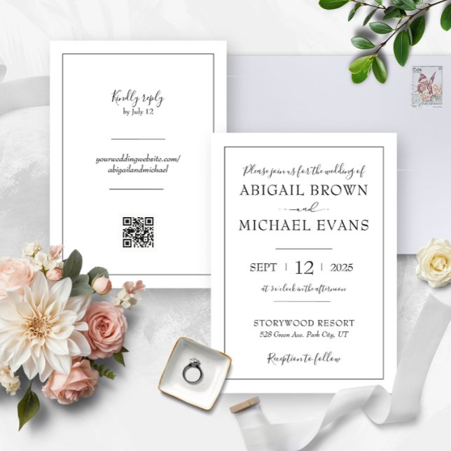 Minimalistic Wedding Invitation (Creator Uploaded)