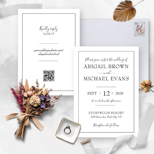 Minimalistic Wedding Invitation (Creator Uploaded)
