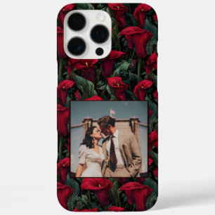 Minimalistic Wife Gift Calle Lilies Flower Photo iPhone 16 Pro Max Case