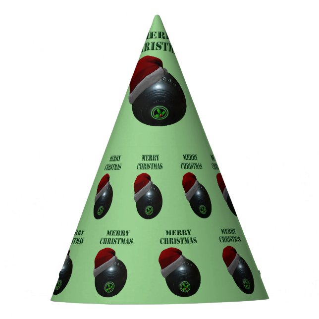 Minimalists Bowls Merry Christmas,  Party Hat (Front)