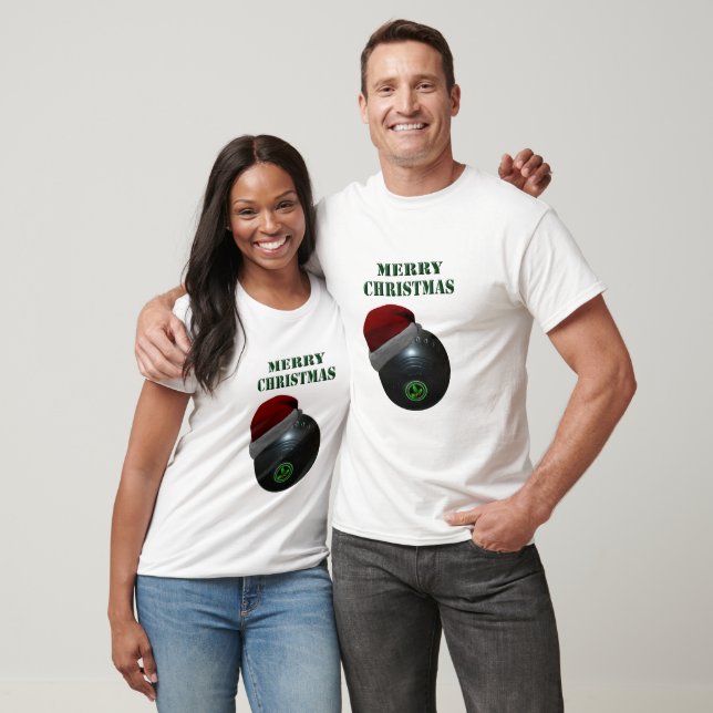 Minimalists Bowls Merry Christmas, T Shirt (Unisex)