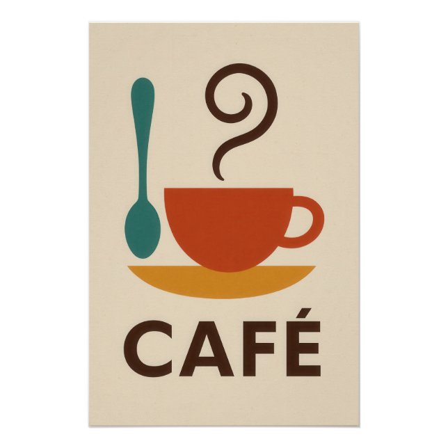 Minimum coffee poster (Front)