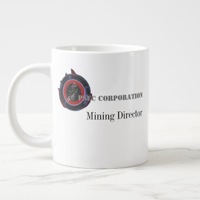 Mining Director Speciality Mug (Left)