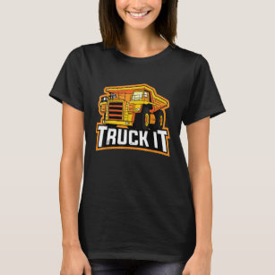 Mining Dump Truck Driver - Haul Truck Operator Gif T-Shirt