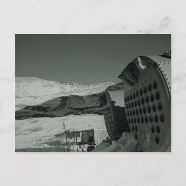 mining tank1 postcard (Front)