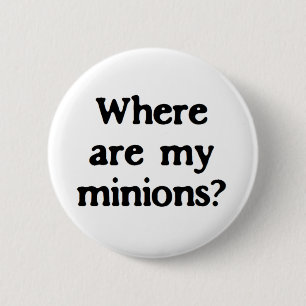 Minions 6 Cm Round Badge