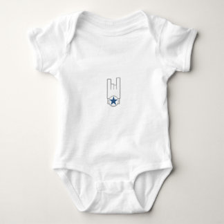 MINIROC BOI (HOOD.METAL.R&B) BABY BODYSUIT