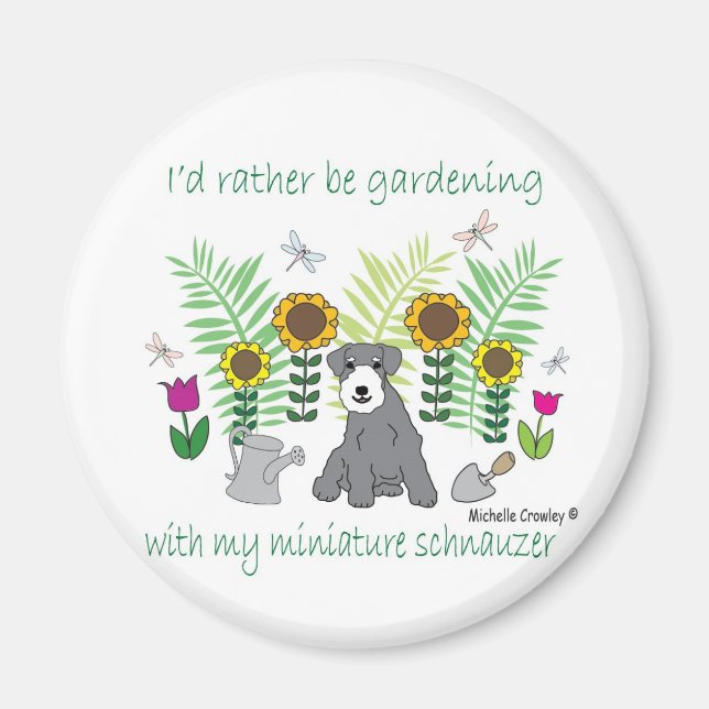 MiniSchnauzer Magnet (Front)