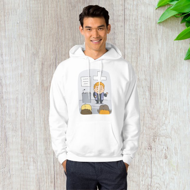 Minister Preaching to Congregation Hoodie (Creator Uploaded)