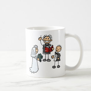 Minister Priest Reverend Performs Wedding Ceremony Coffee Mug