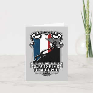Ministère des Affaires Magiques de la France Logo Card