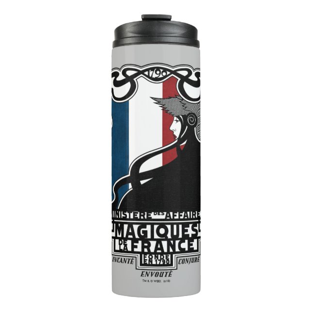 Ministère des Affaires Magiques de la France Logo Thermal Tumbler (Front)