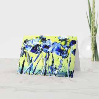 Ministering In Blue Secular Card