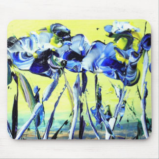 Ministering in Blue Secular Mouse Pad