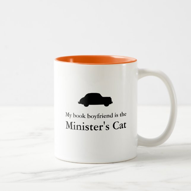 Minister's Cat Mug (Right)