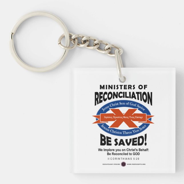Ministers of Reconciliation Key Ring (Front)