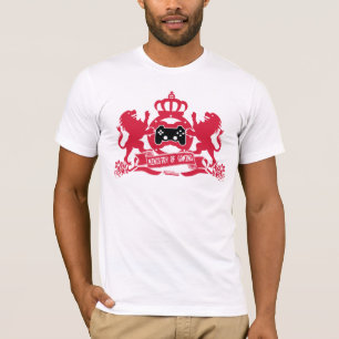 Ministry Of Gaming - Gamer Video Games Geek T-Shirt