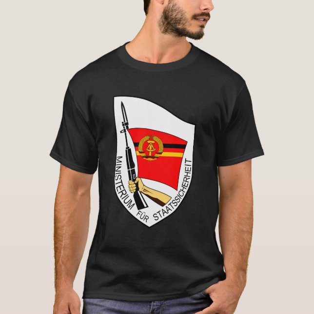 Ministry Of State Security Stasi German Security T-Shirt (Front)