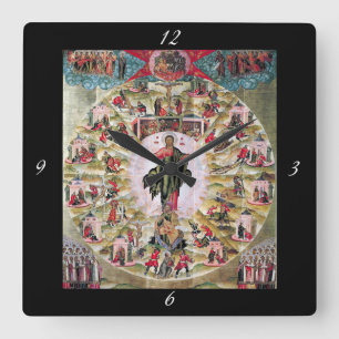 Ministry of the Apostles Square Wall Clock