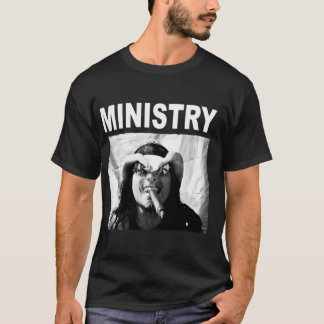 Ministry On Black T-Shirt