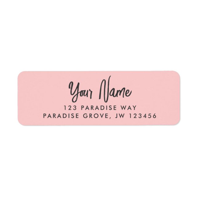 Ministry Supplies | JW Return Address Labels (Front)