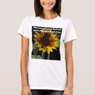 Minisunflowerlargereversed2, Rittners Floral Sc... T-Shirt