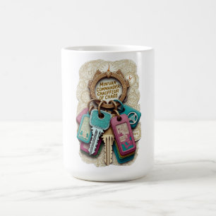 Minivan Commander T Shirt, Chauffeur of Chaos Mug