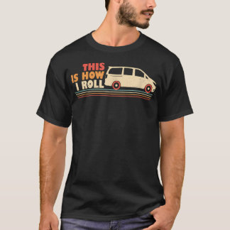 Minivan Dads Funny Pun Dad Drives Minivan Daddy T-Shirt