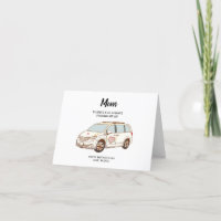 Minivan Mum Mother's Day Cute Best Mum
