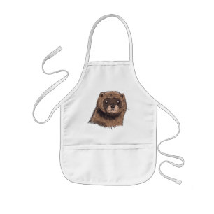 Mink Animal Kids Apron