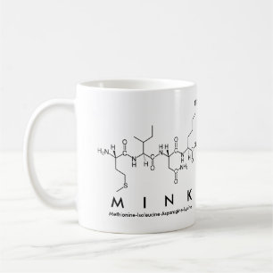 Mink peptide name mug
