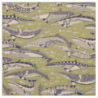 minke whales green