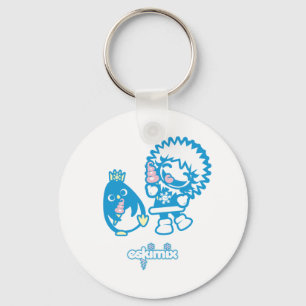 Minky and Rocky Key Ring