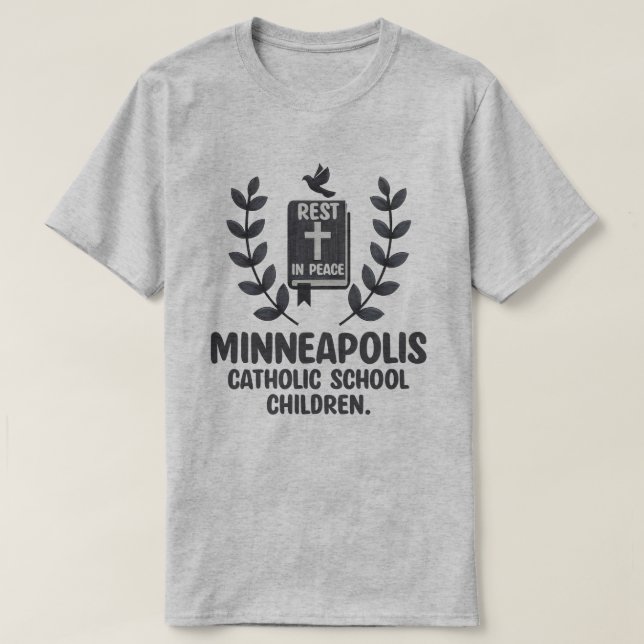 Minneapolis Catholic School Children T-Shirt  (Design Front)
