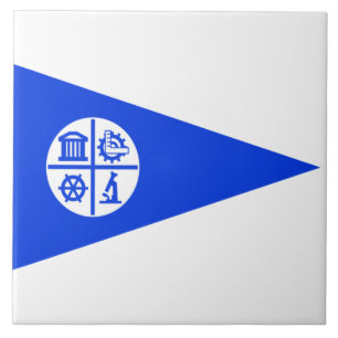Minneapolis city flag ceramic tile