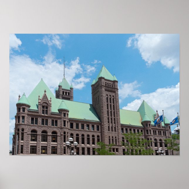 Minneapolis City Hall Poster (Front)