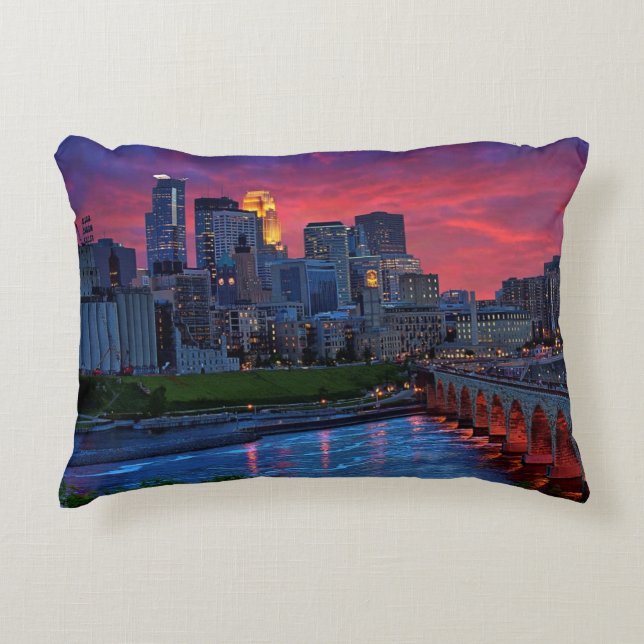 Minneapolis Eye Candy Decorative Cushion (Front)
