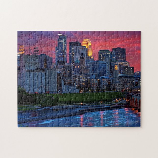 Minneapolis Eye Candy Jigsaw Puzzle (Horizontal)