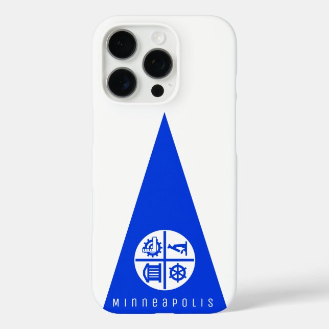 Minneapolis Flag Case-Mate iPhone Case (Back)