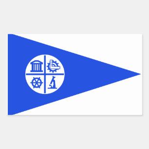 Minneapolis Flag Rectangular Sticker