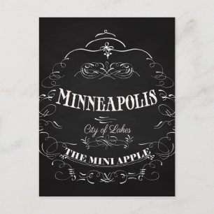 Minneapolis Minnesota - City of Lakes Postcard