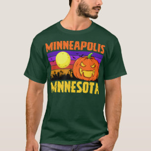 Minneapolis Minnesota Happy Halloween Party Local T-Shirt